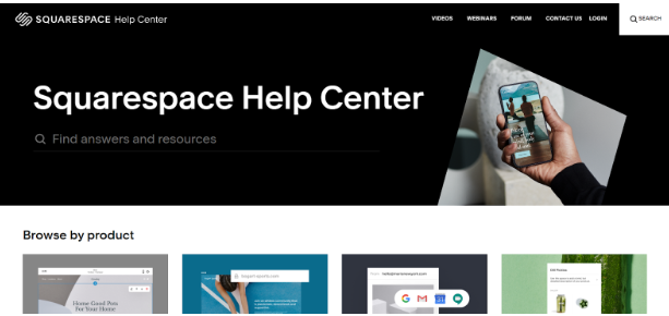 Refer to Squarespace Help Center Guides Refer to Squarespace Help Center Guides