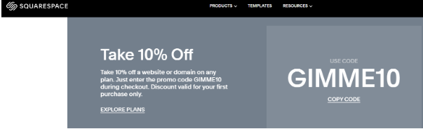10% off on Squarespace 10% off on Squarespace
