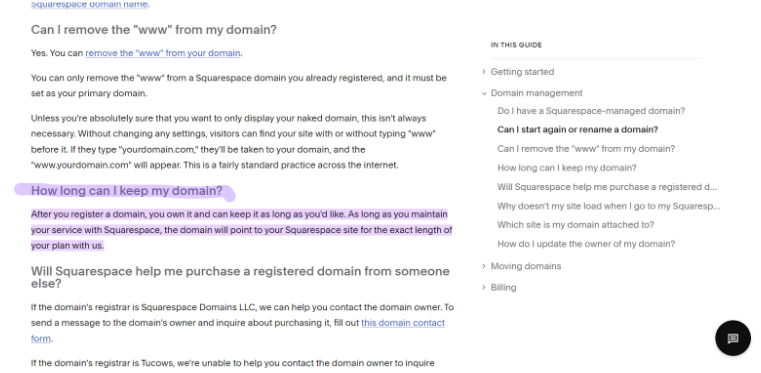 Squarespace Own Your Domain Squarespace Own Your Domain