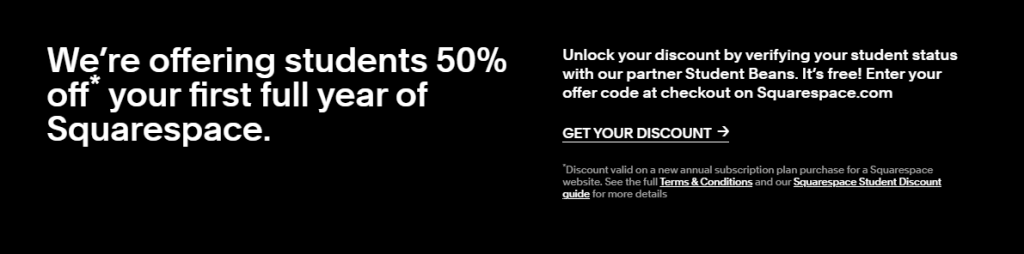 Squarespace Promo Code Squarespace Student Discount